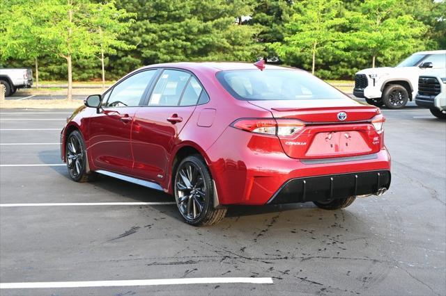 new 2025 Toyota Corolla Hybrid car, priced at $28,200