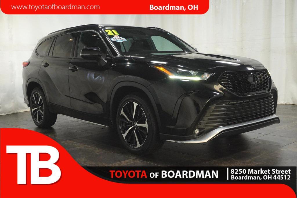 used 2021 Toyota Highlander car, priced at $30,990