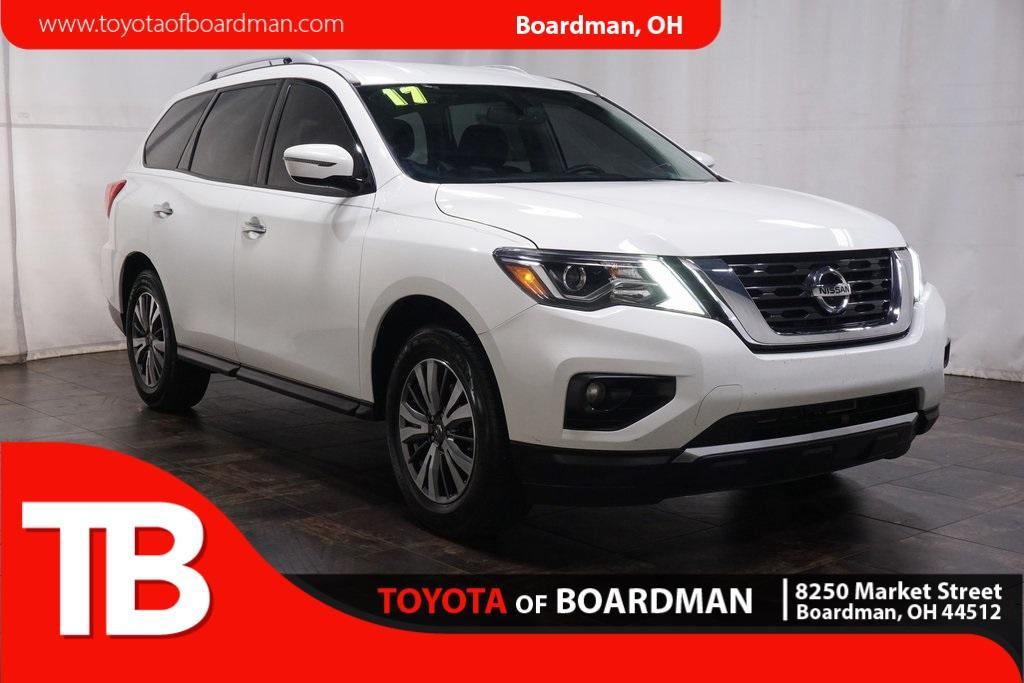 used 2017 Nissan Pathfinder car, priced at $13,990