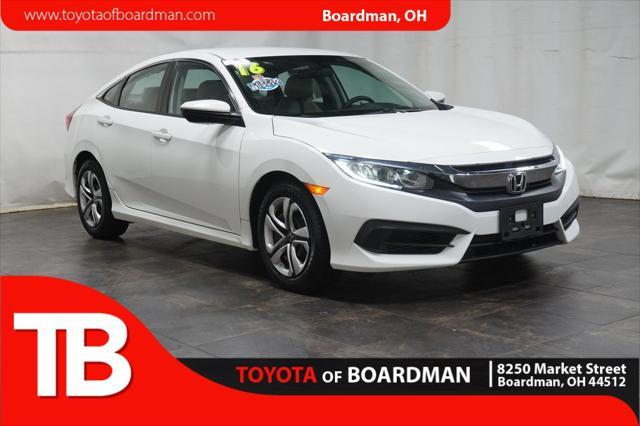 used 2016 Honda Civic car, priced at $14,550