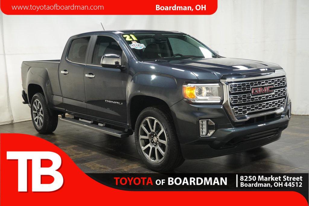 used 2021 GMC Canyon car, priced at $41,990