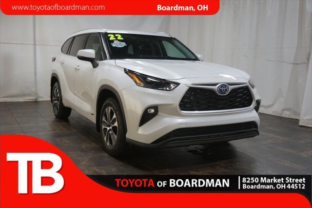 used 2022 Toyota Highlander Hybrid car, priced at $42,550