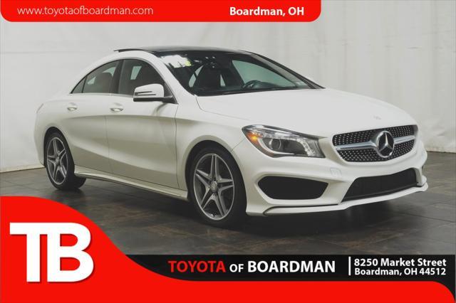 used 2014 Mercedes-Benz CLA-Class car, priced at $13,990