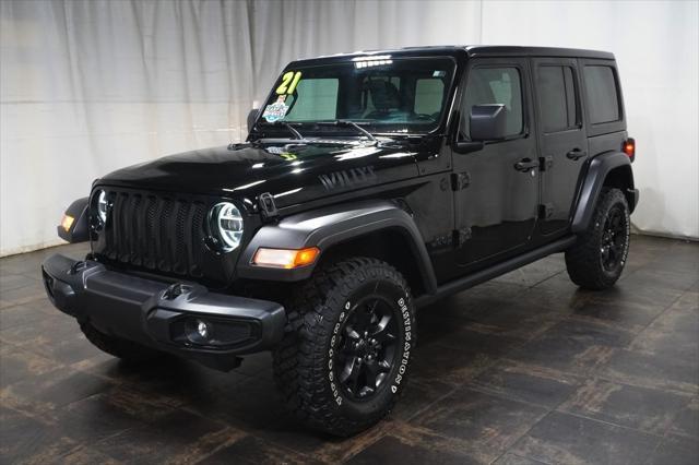 used 2021 Jeep Wrangler car, priced at $30,990