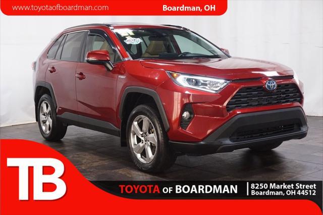 used 2021 Toyota RAV4 Hybrid car, priced at $29,990