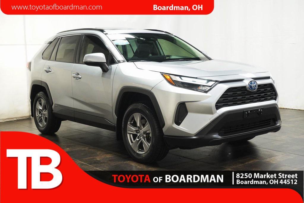 used 2022 Toyota RAV4 Hybrid car, priced at $25,990