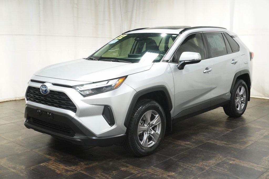 used 2022 Toyota RAV4 Hybrid car, priced at $25,990