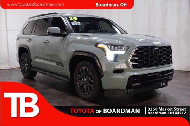 used 2024 Toyota Sequoia car, priced at $72,990