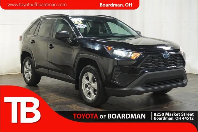 used 2021 Toyota RAV4 Hybrid car, priced at $28,990
