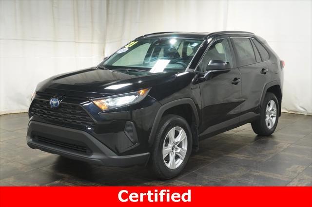 used 2021 Toyota RAV4 Hybrid car, priced at $28,990