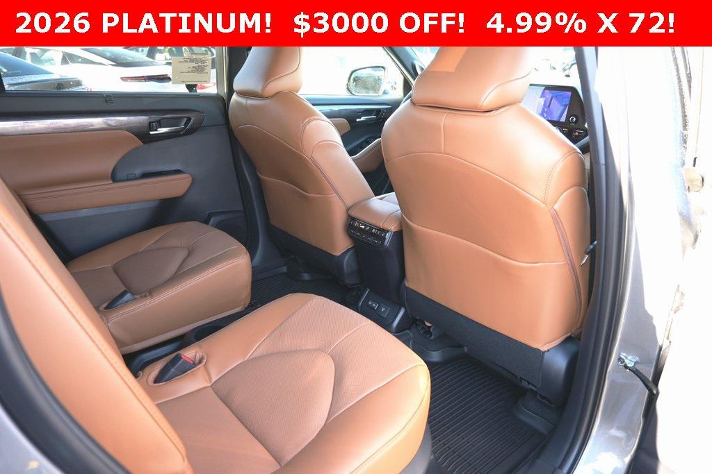 new 2026 Toyota Highlander car, priced at $55,283