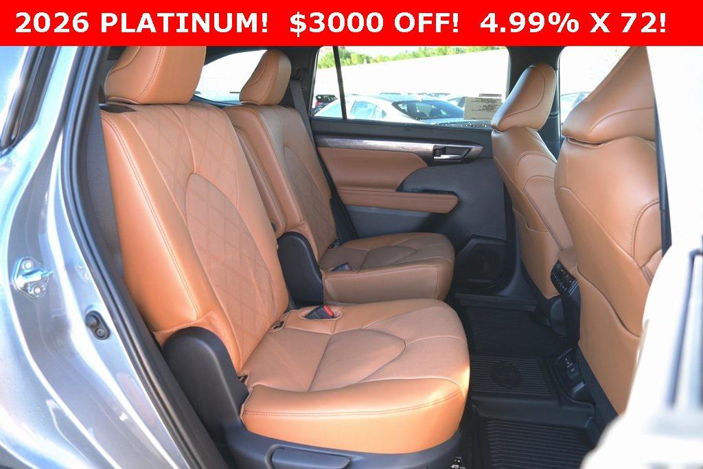 new 2026 Toyota Highlander car, priced at $55,283