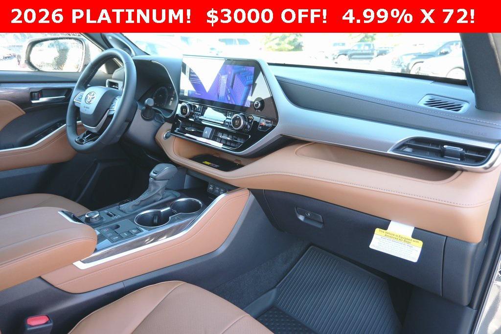 new 2026 Toyota Highlander car, priced at $55,283