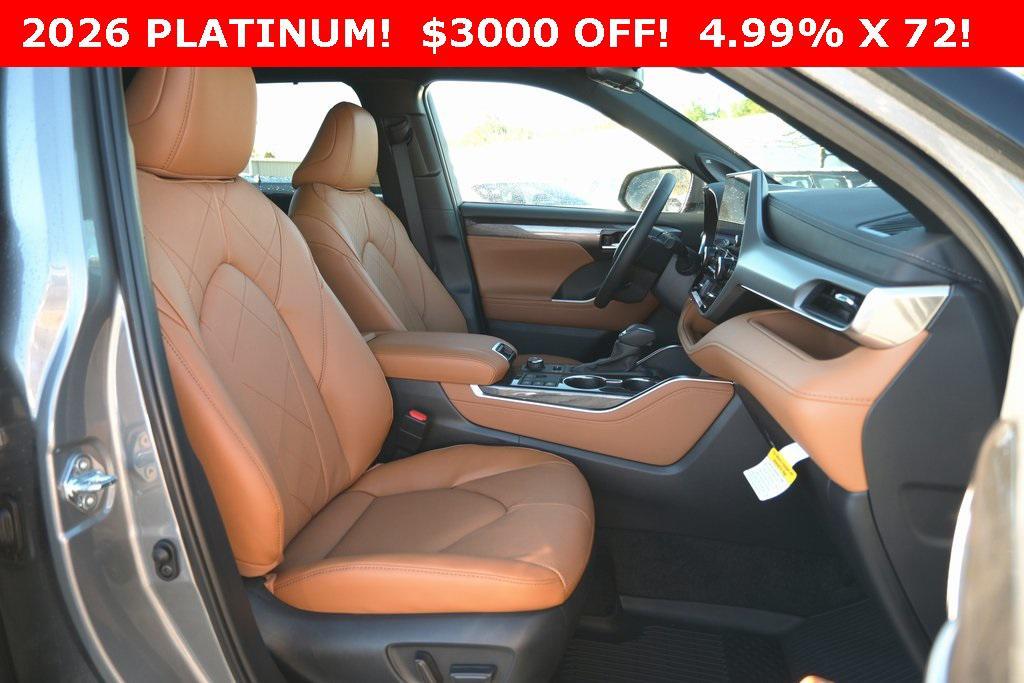 new 2026 Toyota Highlander car, priced at $55,283