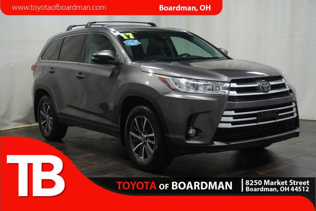 used 2017 Toyota Highlander car, priced at $20,990