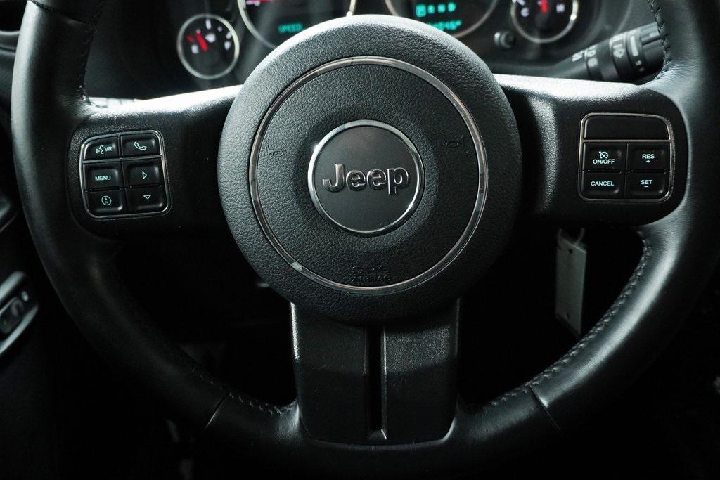 used 2017 Jeep Wrangler Unlimited car, priced at $21,990