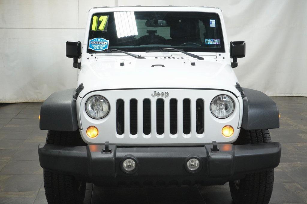 used 2017 Jeep Wrangler Unlimited car, priced at $21,990