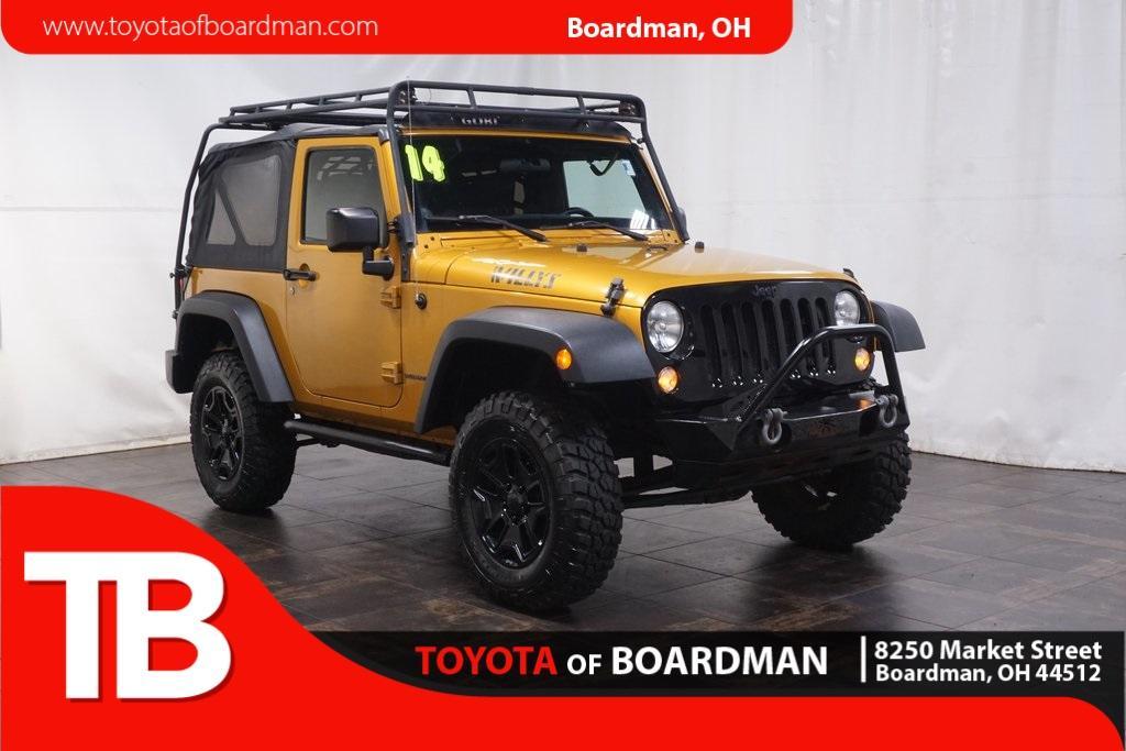 used 2014 Jeep Wrangler car, priced at $15,990
