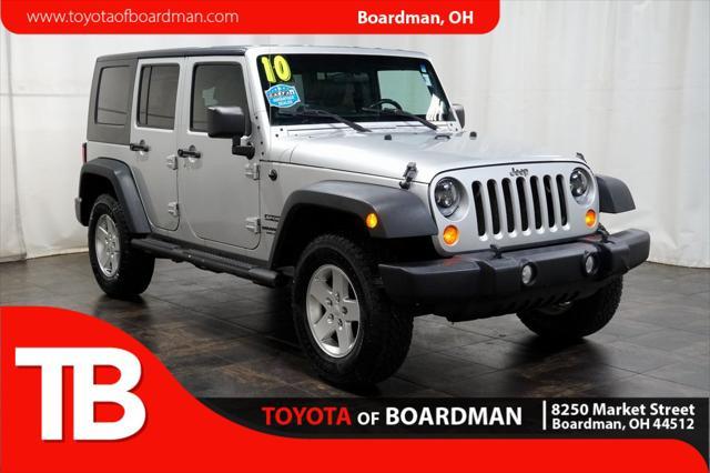 used 2010 Jeep Wrangler Unlimited car, priced at $11,550