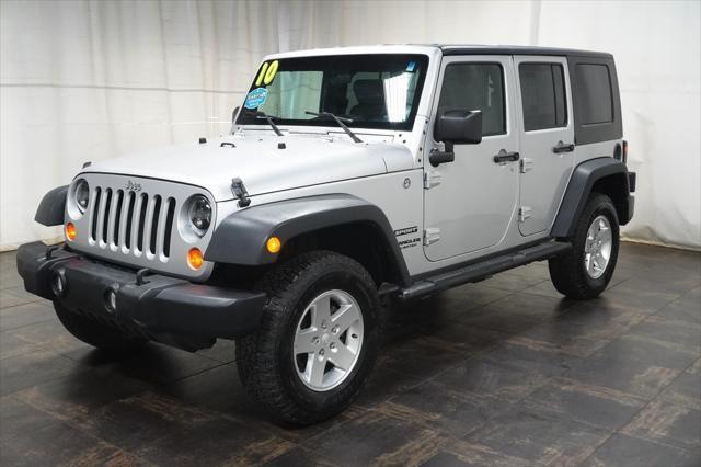 used 2010 Jeep Wrangler Unlimited car, priced at $11,550