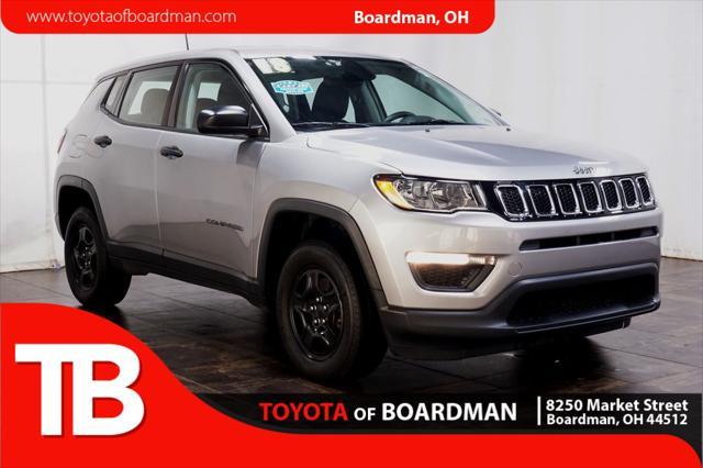 used 2018 Jeep Compass car, priced at $13,990