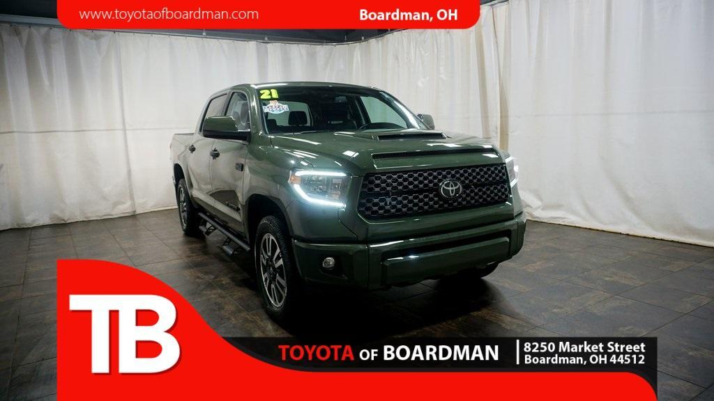 used 2021 Toyota Tundra car, priced at $44,550