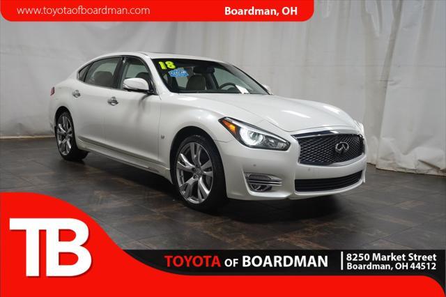 used 2018 INFINITI Q70L car, priced at $19,550