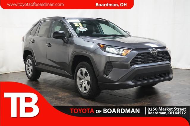 used 2021 Toyota RAV4 car, priced at $28,990