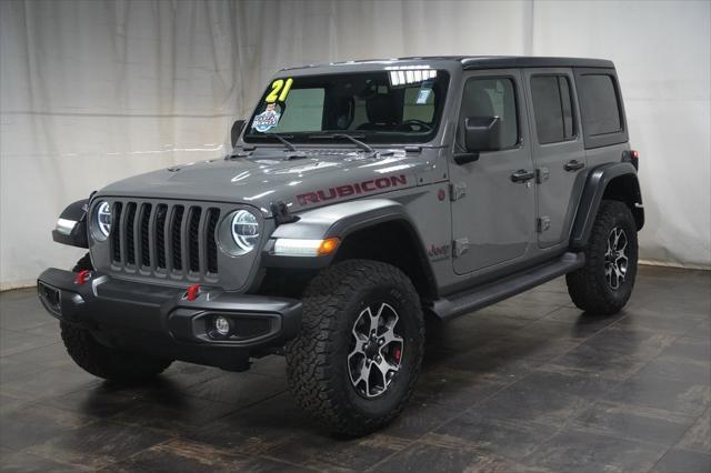 used 2021 Jeep Wrangler Unlimited car, priced at $38,990