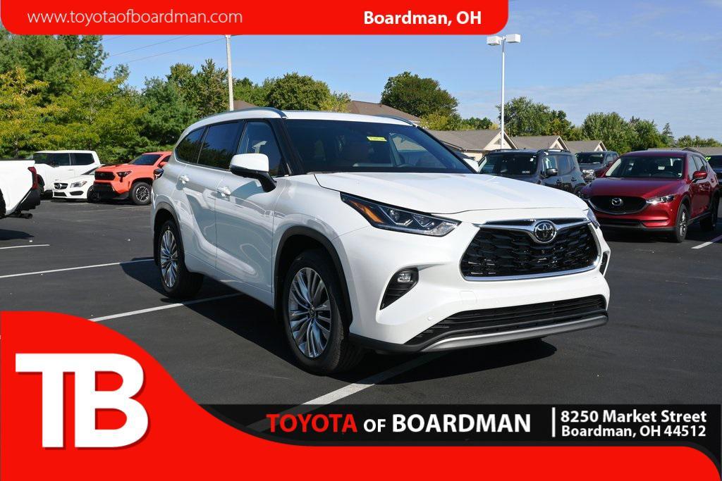 new 2025 Toyota Highlander car, priced at $53,143