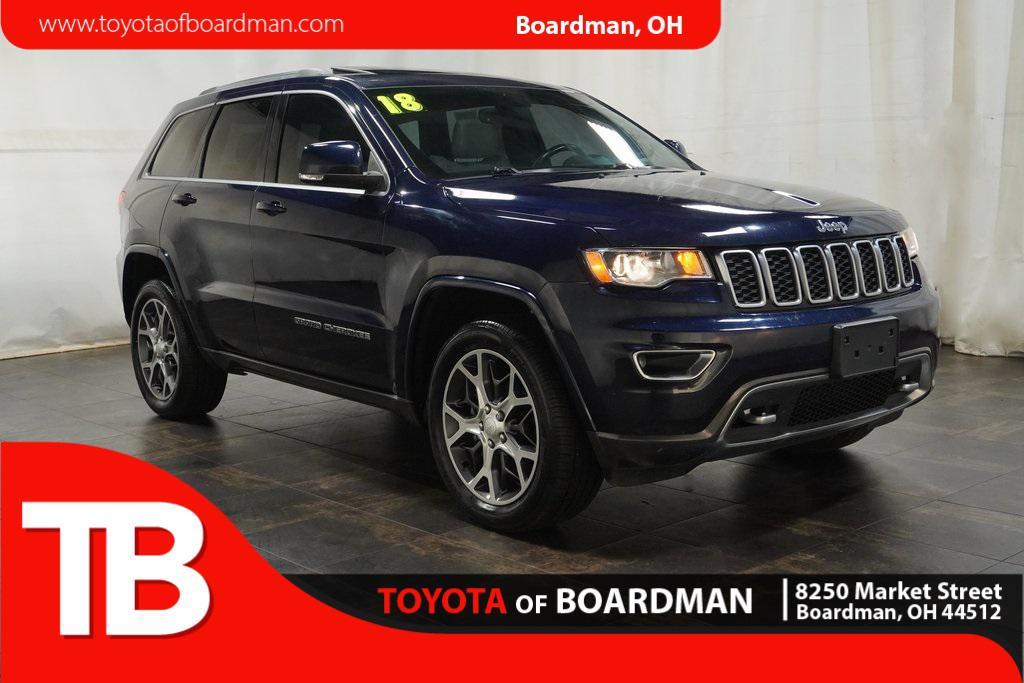 used 2018 Jeep Grand Cherokee car, priced at $19,990