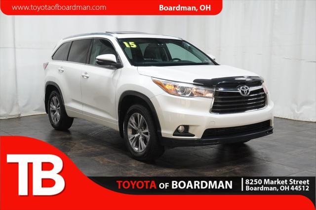 used 2015 Toyota Highlander car, priced at $13,990