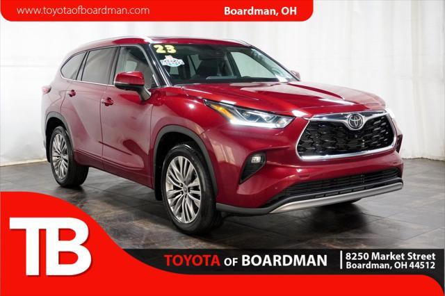 used 2023 Toyota Highlander car, priced at $40,990