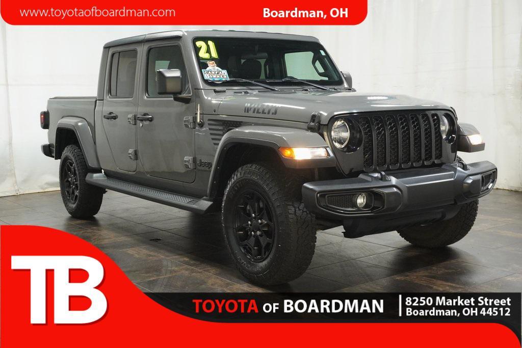 used 2021 Jeep Gladiator car, priced at $23,990