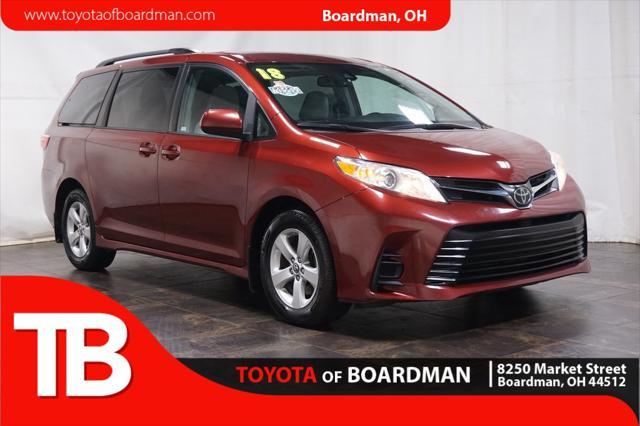 used 2018 Toyota Sienna car, priced at $12,990