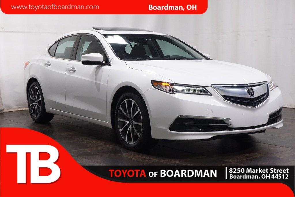 used 2015 Acura TLX car, priced at $17,990