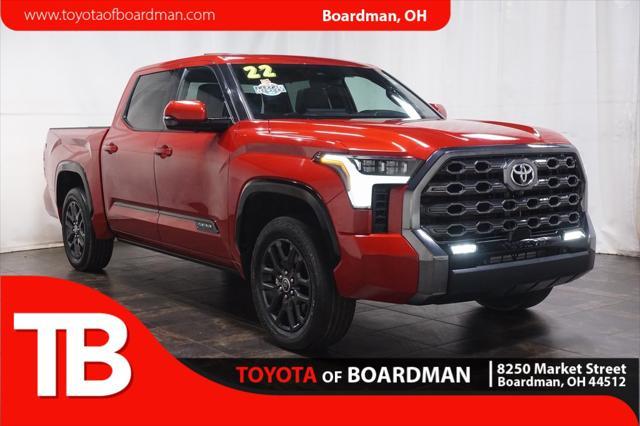 used 2022 Toyota Tundra car, priced at $47,990