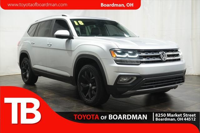 used 2018 Volkswagen Atlas car, priced at $15,990