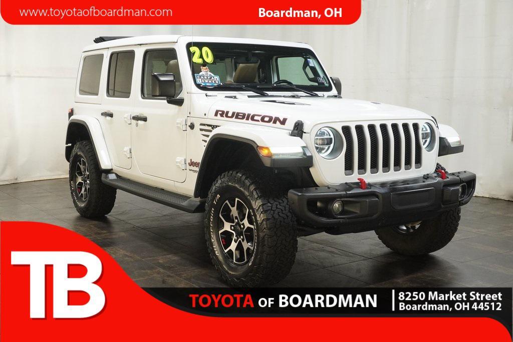 used 2020 Jeep Wrangler Unlimited car, priced at $36,990