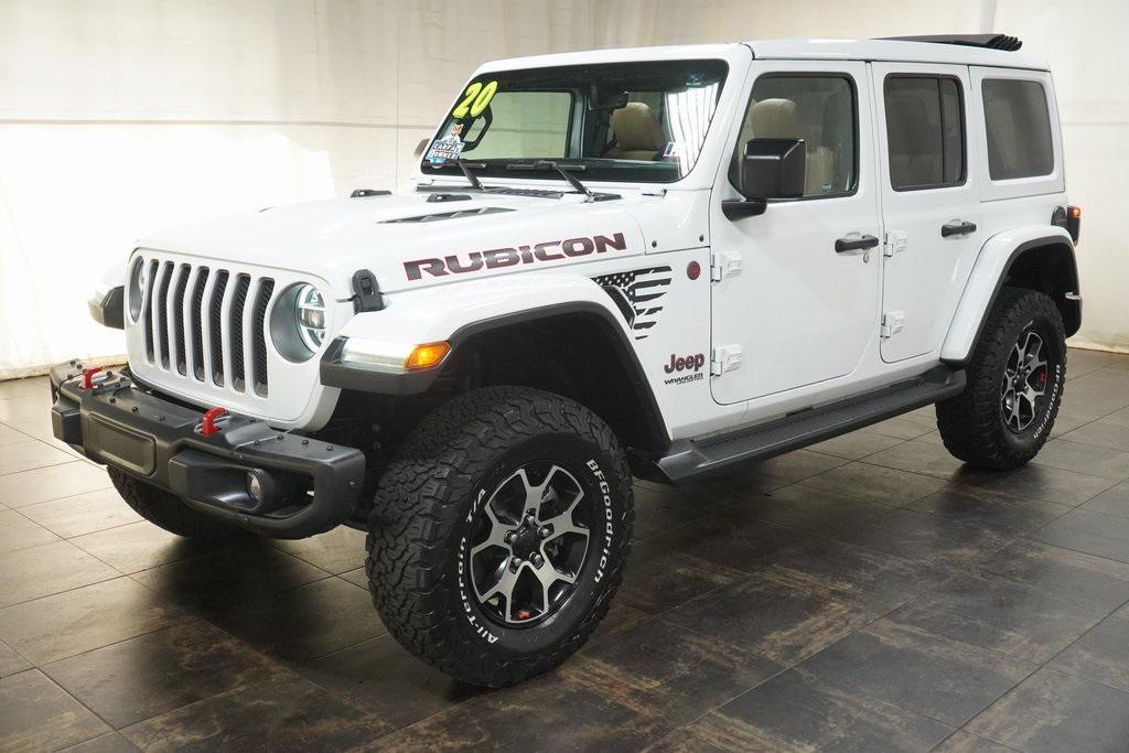 used 2020 Jeep Wrangler Unlimited car, priced at $36,990