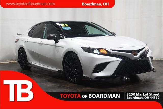 used 2021 Toyota Camry car, priced at $32,990