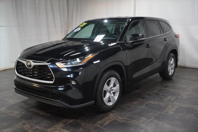 used 2021 Toyota Highlander car, priced at $26,990