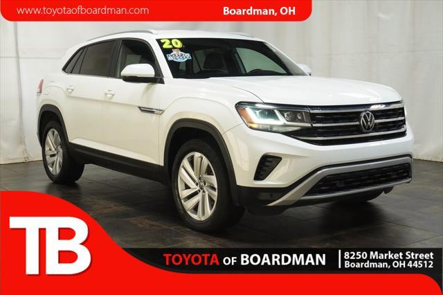 used 2020 Volkswagen Atlas Cross Sport car, priced at $24,990