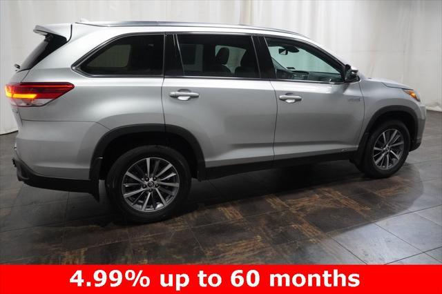 used 2019 Toyota Highlander Hybrid car, priced at $34,550