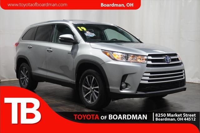 used 2019 Toyota Highlander Hybrid car, priced at $34,990