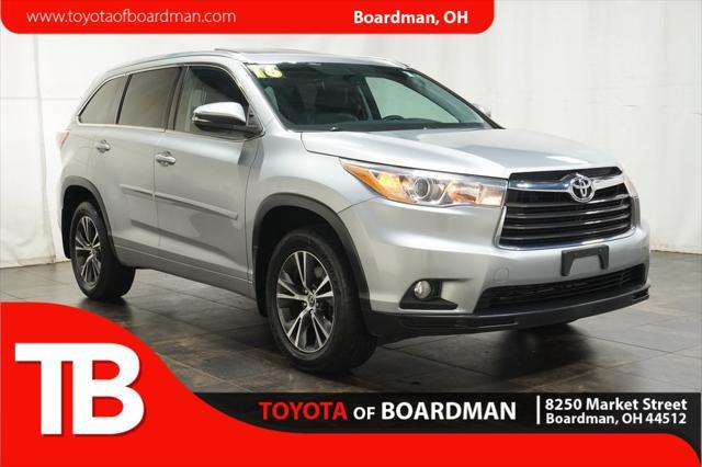used 2016 Toyota Highlander car, priced at $19,990