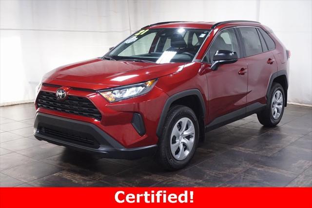 used 2021 Toyota RAV4 car, priced at $26,550