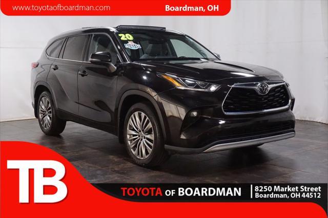 used 2020 Toyota Highlander car, priced at $30,990