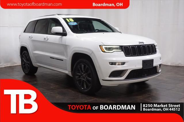 used 2018 Jeep Grand Cherokee car, priced at $14,550