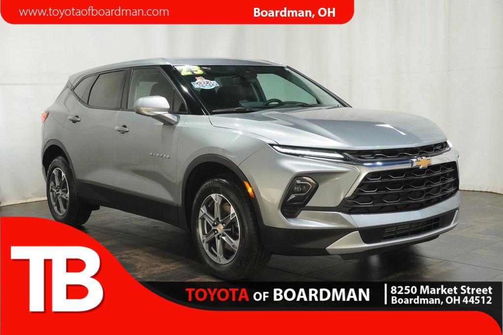 used 2023 Chevrolet Blazer car, priced at $27,990